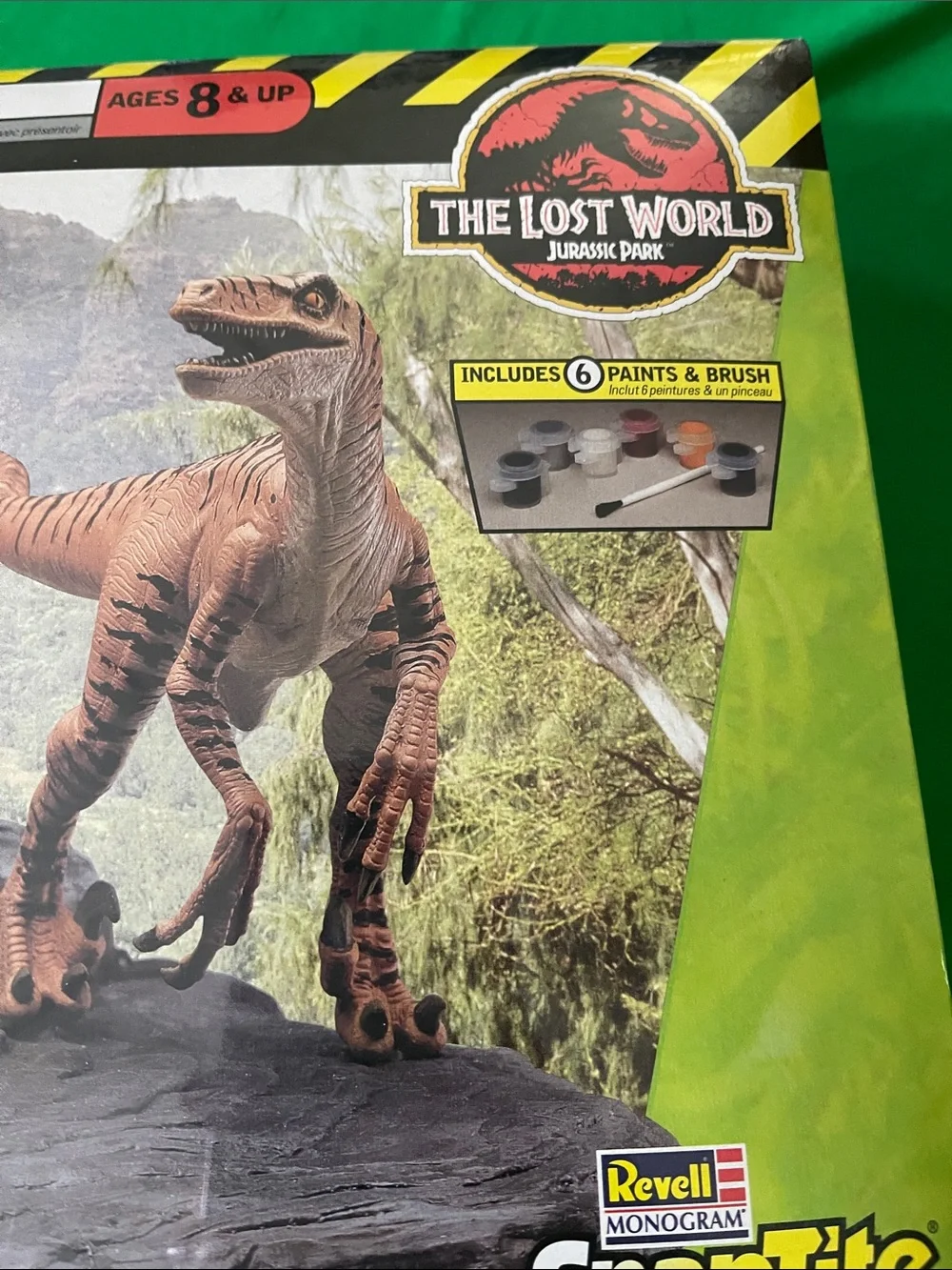 Revell Monogram SnapTite Velociraptors Model Kit - Brown
